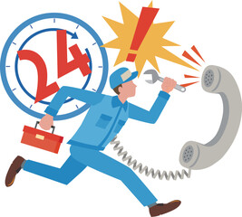 緊急対応作業員