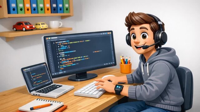 Programmer, coding and developer