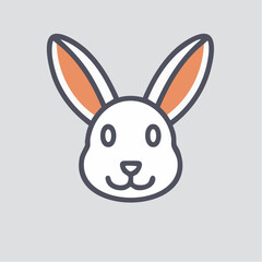 うさぎのアイコン 干支のシンボル