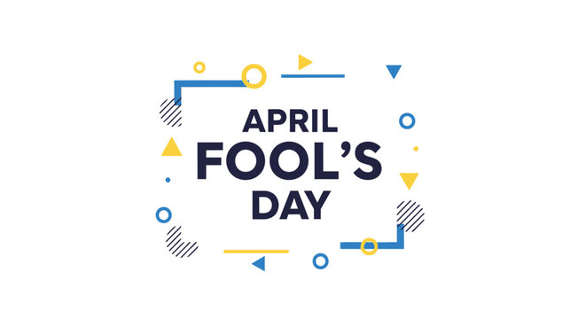 April fool's day graphic design