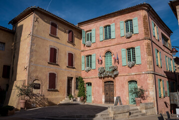 Obraz premium Rousillon, provence, france