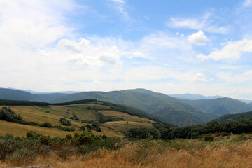 Rugged Camino Trail in Mountain Area July 2024 Pilgrim route