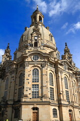 Fototapeta premium Lutheran church Frauenkirche in Dresden, Germany
