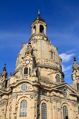 Obraz premium Lutheran church Frauenkirche in Dresden, Germany