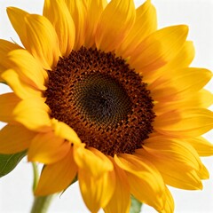 Obraz premium Close - up of a Vibrant Yellow Sunflower