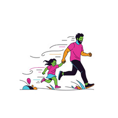 Fototapeta premium Dynamic Growth & Interconnection: Abstract Vector for Future-Focused Innovation