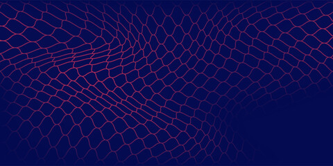 Abstract net background blue and gold for sports, Mesh texture for fishing nets. Seamless pattern for sportswear or soccer goal, volleyball net, suit for bussines,poster,curve brhouce,flayer. © zaini