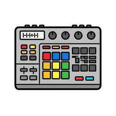 Electronic Music Production Controller Device.