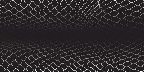 Mesh texture for fishing nets. Seamless pattern for sportswear or soccer goal, volleyball net, basketball hoop, hockey, athletics. Abstract net background for sports © ipin