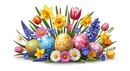 Festive Easter Floral Arrangement