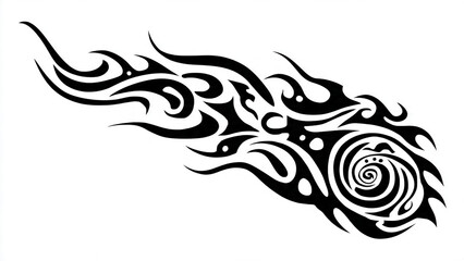 Fototapeta premium tribal tattoo design