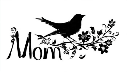 Fototapeta premium bird on branch