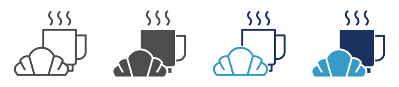 breakfast multi purpose icon set