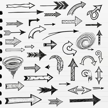 set of arrows