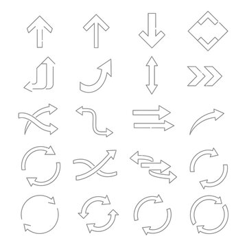 set of arrows