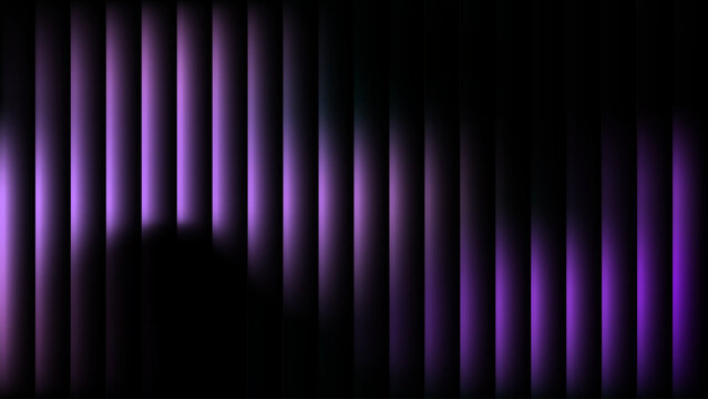 Abstract Purple Vertical Light Bars with Gradient Effect on Dark Background
