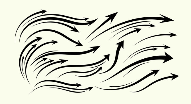 hand drawn arrows
