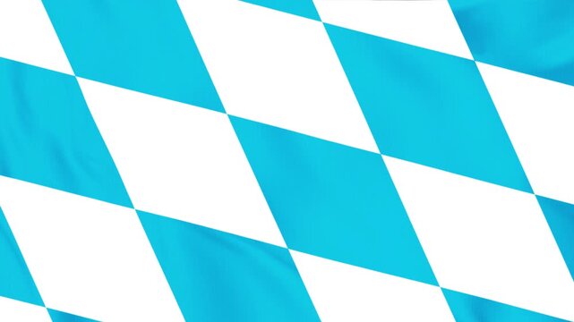 Bavaria 4K flag wave animated background