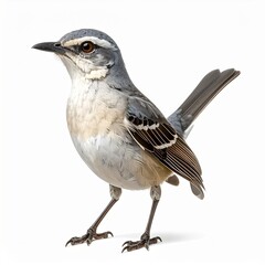 Fototapeta premium Bird Chalk-browed Mockingbird (Mimus saturninus)p
