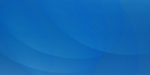 Fototapeta premium Blue abstract background. Dynamic shape composition. Vector illustration with dot art abstract bacground.