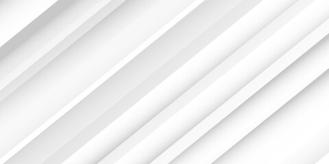Obraz premium Grey white abstract background paper shine and layer element vector for presentation design. Suit for business, corporate, institution, party, festive, seminar, vector