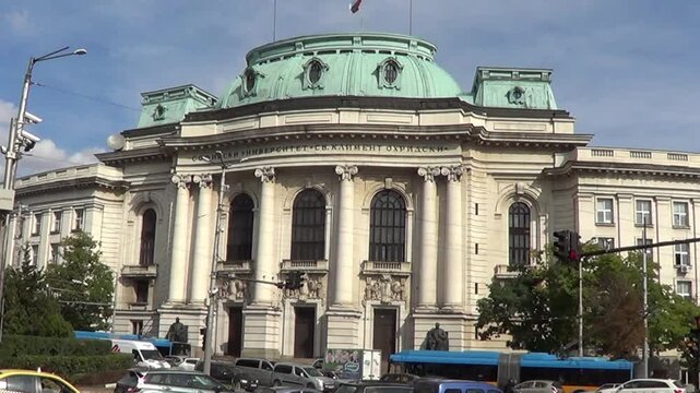 University of Clement of Ohrid in Sofia, capital of Bulgaria.