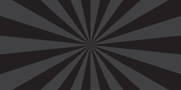 abstract black and gray geometric sunbeam ray sum light sunburst texture design.