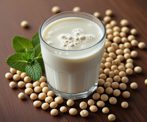 Homemade Soy Milk with Soybeans