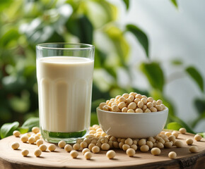 Homemade Soy Milk with Soybeans