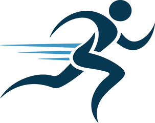 Fototapeta premium Modern minimalist city skyline at sunset with warm gradient, urban architecture, flat design vector illustration