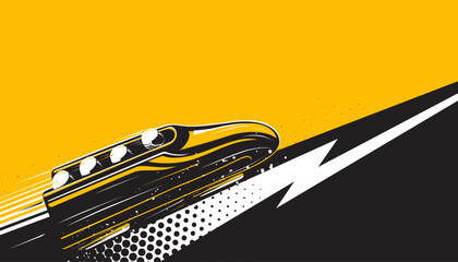 Bobsleigh abstract background design.  Winter sports concept
