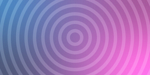Obraz premium Abstract Concentric Ring Pattern on a Soft Grainy Gradient Background. Creative modern background. Clean minimalist geometric graphic. Wallpaper design