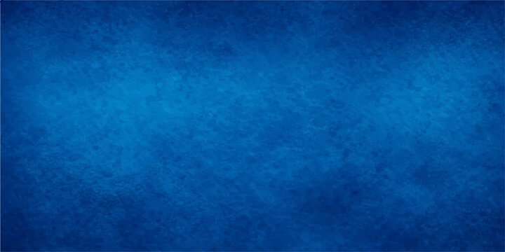 A vintage blue grunge texture background featuring a dark aged paint design on a rough canvas paper backdrop with subtle green light patterns and an old textured wall illustration
