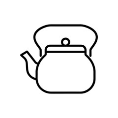 Obraz premium Kettle illustration isolated on white background