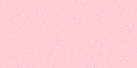 Dot polka pink seamless pattern vector texture cute stripe. Bandana small abstract with fabric geometric circle for modern baby doodle. Graphic paper dot with random pink retro. © alia.kurianova