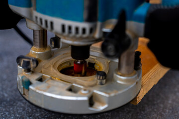 Wood Router Cutting Groove