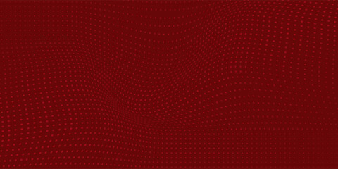 Obraz premium Modern halftone dots dotted background in red colors presentation halftone artistic business colorful