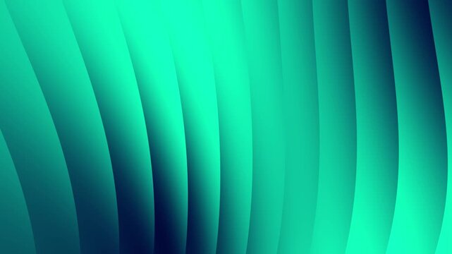 Abstract Gradient Waves Of Teal And Green background