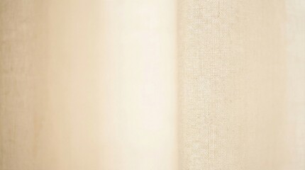 High-resolution soft beige fabric texture featuring subtle linen weave detail and gentle vertical folds. This neutral abstract background creates a warm, natural, and minimalist atmosphere.