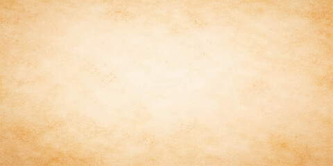 Obraz premium A blank aged parchment background with a stained grunge texture and worn antique surface provides a vintage brown paper design for a retro page or ancient canvas art