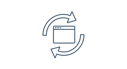 Web Page Refresh And Reload Icon