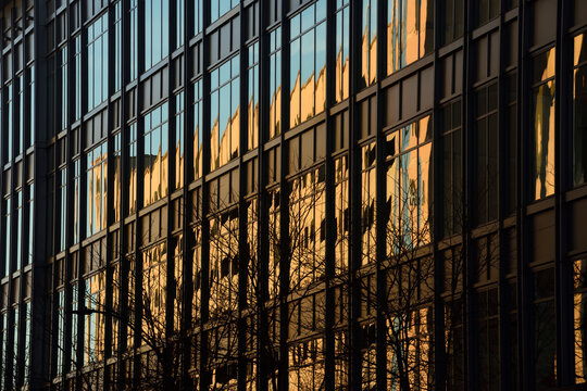 Urban Architecture in Downtown Des Moines, IA