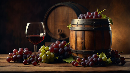 Wine still life