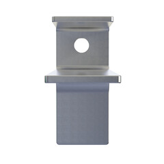 Single Hole Aluminum Shelf Bracket