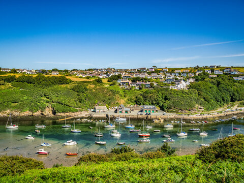 Solva Harbour and Village, Pembrokeshire, South Wales