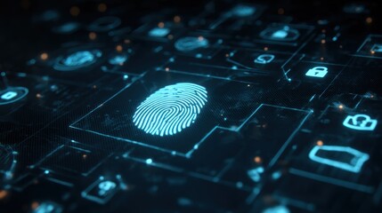 Digital fingerprint authentication system