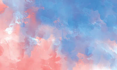 Soft textured watercolor backdrop with blended paint effects