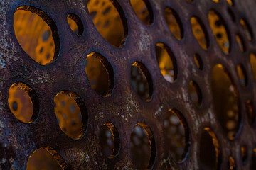 rusty metal texture