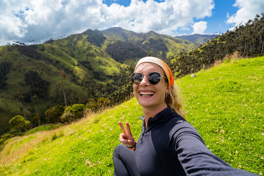 Scenic view of the Carbonera forest in Colombia