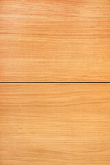 Fototapeta premium Light wood veneer texture background with natural grain pattern, seamless surface detail.